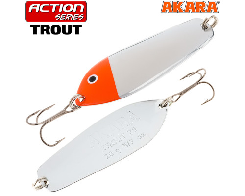 Блесна колебалка Akara Action Series Trout 11,5 гр. 3-Sil