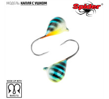 Мормышка W Spider Капля с ушком (модель 11) 0,26 гр. 81