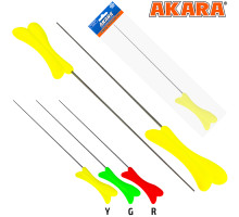 Удочка зимняя Akara RKW1 желтая (хлыст Hi Carbon 1 составной) 38 см RKW1-Y