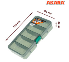 Коробка Akara BA-124 17,8х9,4х3,2 см