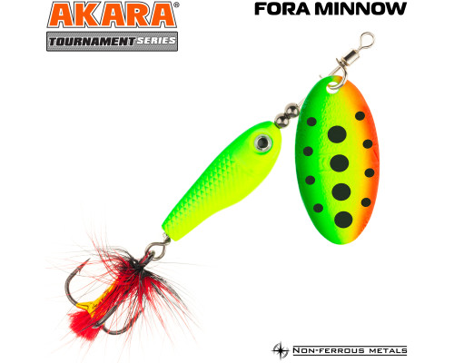 Блесна вертушка Akara Tournament Series Fora Minnow 1 6,5 гр. GR-39