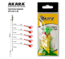 Снасточка морская Akara Makrelen Herig System SP13 H5 №5/0 Lemon