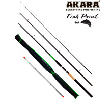Удилище штекерное угольное фидерное 3 колена Akara L17033 Fish Point TX-20 L17033-390