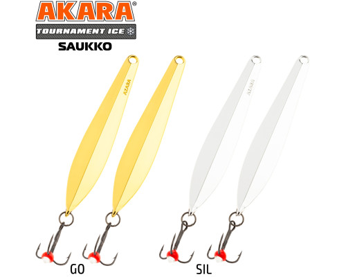 Блесна зимняя Akara Tournament Ice Saukko SAU-60-G0