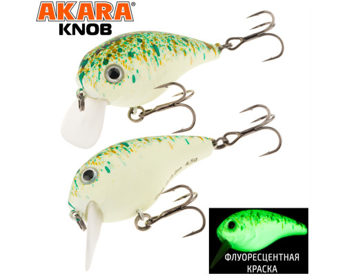 Воблер Akara Knob 38F 4,5 гр.A225