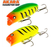 Воблер Akara Hamster 60F 60 мм 10 гр. A4