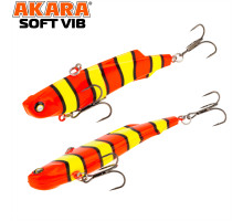Воблер Akara раттлин Soft Vib 105 мм 38 гр. A 70
