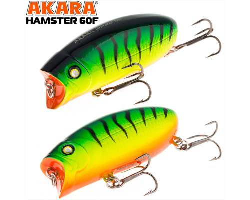 Воблер Akara Hamster 60F 60 мм 10 гр. A7