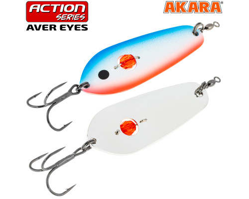 Блесна колеб. Akara Action Series Aver Eyes 70 21 гр. 3/4 oz. AK10/Sil