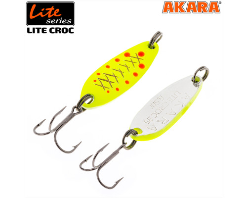 Блесна колебалка Akara Lite Series Lite Croc 6,5 гр. AB48