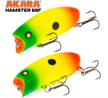 Воблер Akara Hamster 60F 60 мм 10 гр. A21