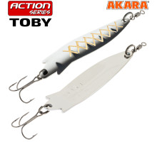 Блесна колебалка Akara Action Series Toby 12гр. 3/7oz. AK5/Sil