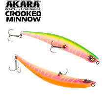 Воблер Akara Crooked Minnow 110F (5/14 oz 4,3 in) A207