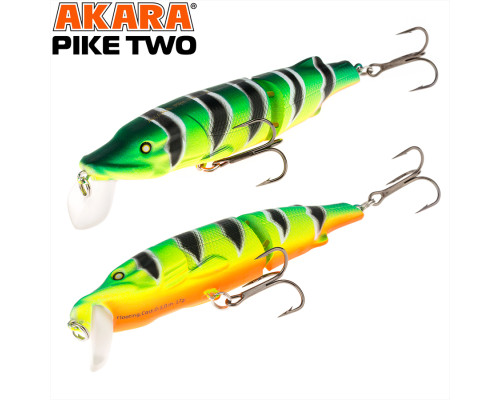 Воблер Akara Pike Two 100F 17 гр. (3/5 oz 3,9 in) A107