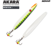Блесна зимняя Akara Ice Nokka NOK-60-18-SIL/SIL