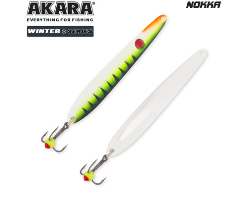 Блесна зимняя Akara Ice Nokka NOK-60-18-SIL/SIL