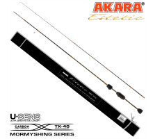 Спиннинг штекерный угольный 2 колена Akara Estetic XUL E602XUL-180