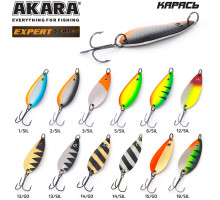 Блесна колеблющаяся Akara Expert Карась 18 гр. 13/GO