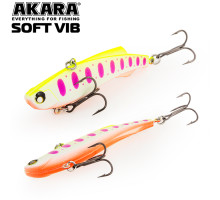 Воблер Akara раттлин Soft Vib 85 мм 25 гр. (7/8 oz 3,3 in) New 2/А193