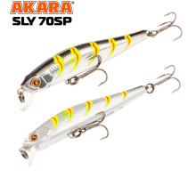 Воблер Akara Sly 70SP 5 гр. (3/17 oz 2,8 in) A106