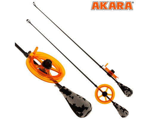 Удочка зимняя Akara Leader Elit M блеснилка с тюльпаном Or-GR O-GR
