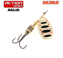 Блесна вертушка Akara Action Series Aglia 4-A13
