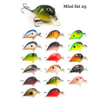 Воблер RAIDEN Mini Fat 25 2,9 гр. G05