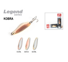 Блесна колебалка Akara Legend Kobra со вставкой (Cu)