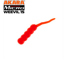 Силикон Akara MICRO Weevil 15 mm  204  (40 шт.)