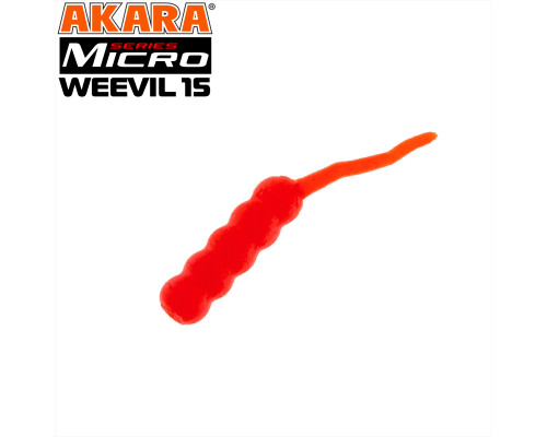 Силикон Akara MICRO Weevil 15 mm  204  (40 шт.)