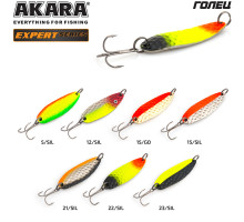 Блесна колеблющаяся Akara Expert Голец 18 гр. 12/SIL