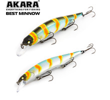 Воблер Akara Best Minnow 100SP 15 гр. (9/17 oz 3,9 in) A106