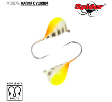 Мормышка W Spider Капля с ушком (модель 11) 0,26 гр. 78P