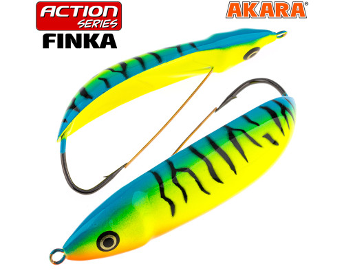 Блесна колебалка незацепляйка Akara Action Series Finka р. A191