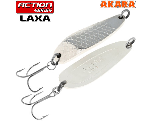 Блесна колебалка Akara Action Series Laxa 17 гр. 7/13 oz. Sil