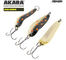 Блесна колебалка Akara Salmon Ленок мм 15 гр. 11-GO