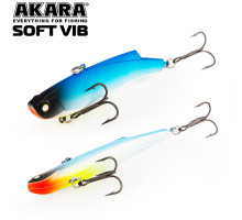 Воблер Akara раттлин Soft Vib 105 мм 38 гр. A182
