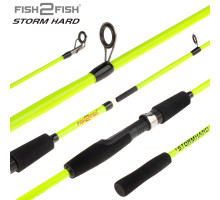 Спиннинг штекерный стекло 2 колена Fish2Fish Storm Hard (50-300) 1,1 м F2FSH-110