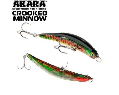 Воблер Akara Crooked Minnow 90F 7 гр. A249