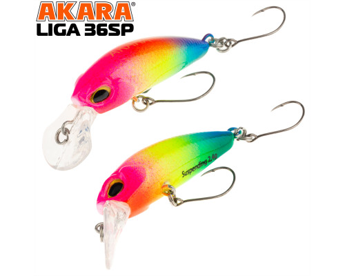 Воблер Akara Liga 36SP 2,4 гр. A126