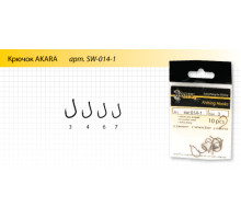 Крючок Akara SW-014-1 (10шт.) карп-карась