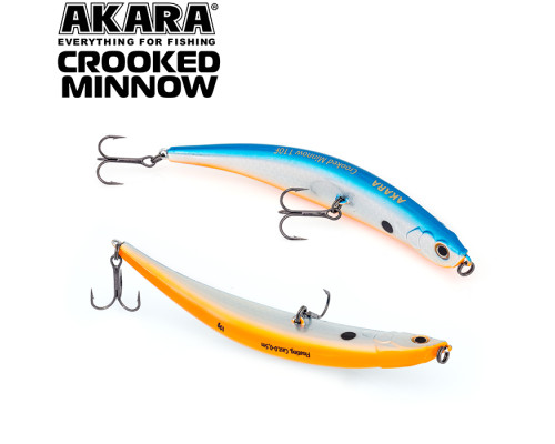 Воблер Akara Crooked Minnow 110F (5/14 oz 4,3 in) A12
