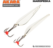 Блесна зимняя Akara Maropedka (Маропедка) Tournament Ice 100 MAR-100-SIL