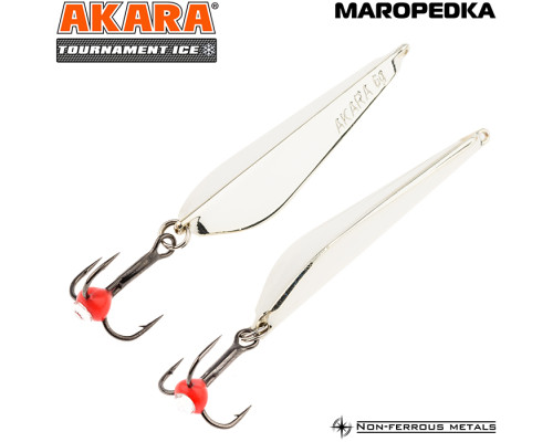 Блесна зимняя Akara Maropedka (Маропедка) Tournament Ice 35 MAR-35-SIL