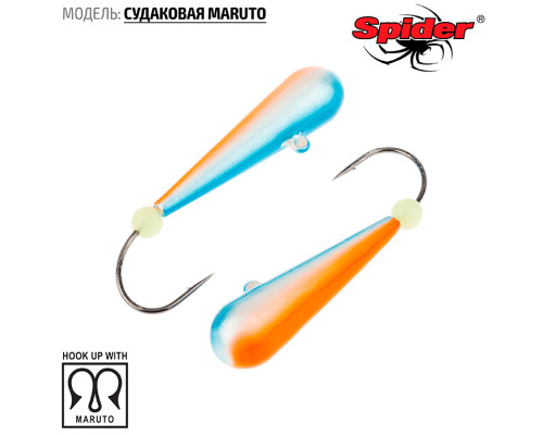 Мормышка Spider Судаковая Maruto (модель 039) SP-039-MR-85