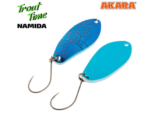 Блесна колеблющаяся Akara Trout Time Namida 3,5 гр. 38