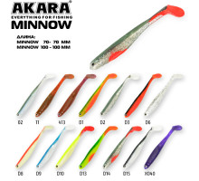 Рипер Akara  Minnow 100 D 3 (3 шт.)