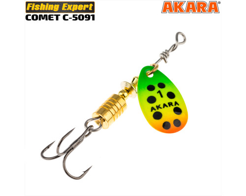 Блесна вертушка Akara C-5091 5091-4-209