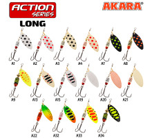 Блесна вертушка Akara Action Series Long 2-A01