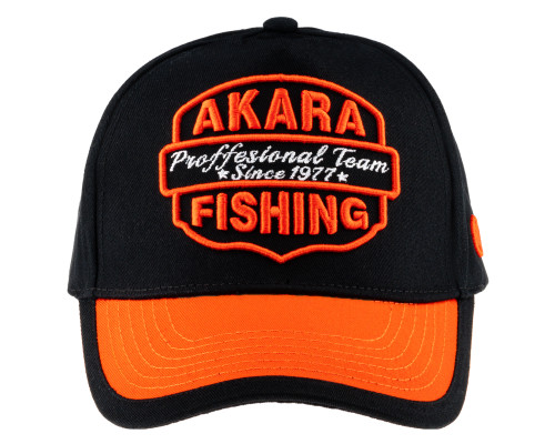 Кепка-бейсболка Akara Fishing Club Limited 1977 Orange size 59